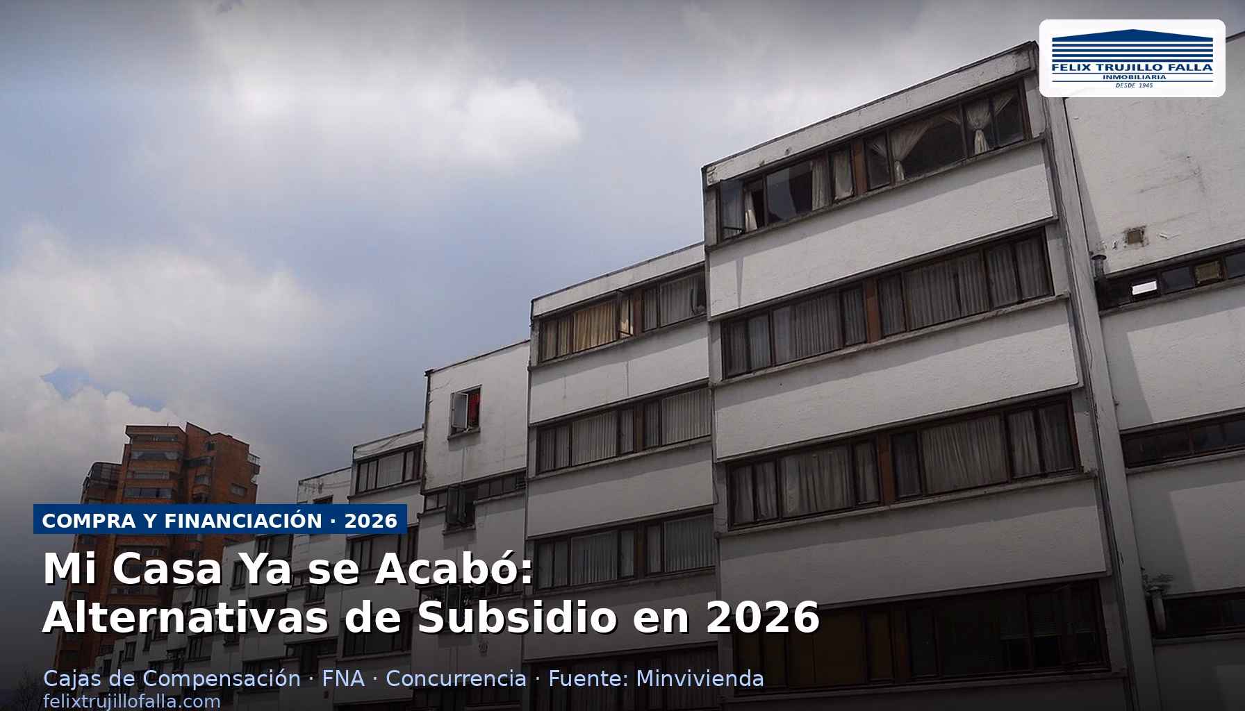 Conjunto residencial vivienda de interés social Colombia 2026